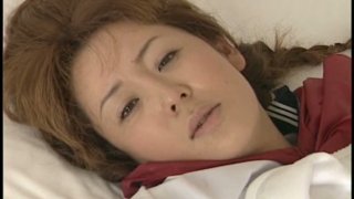 Cewek kepala jahe Mayumi Hamazaki mendapatkan cunnilingus dan menggedor