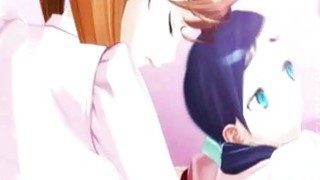 Anime cutie mendapat fucked payudara seksi