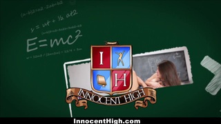 InnocentHigh - Pelajar akan Tertangkap Menghisap Dick demi Uang